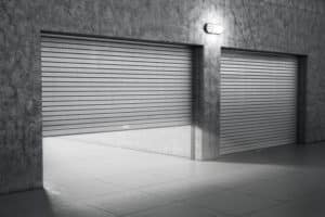 Garage door building